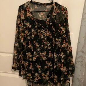 Flower blouse